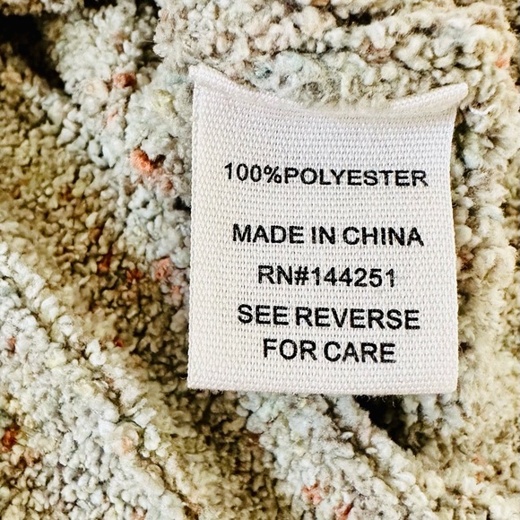 Jessica Simpson green cable knit cropped sweater size XS - Picture 4 of 6